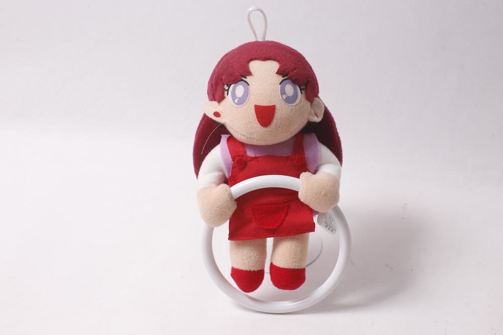 1990s Japan Exclusive Banpresto Sailor Moon Mars Plush w Ring ~ 260812-WH 1244